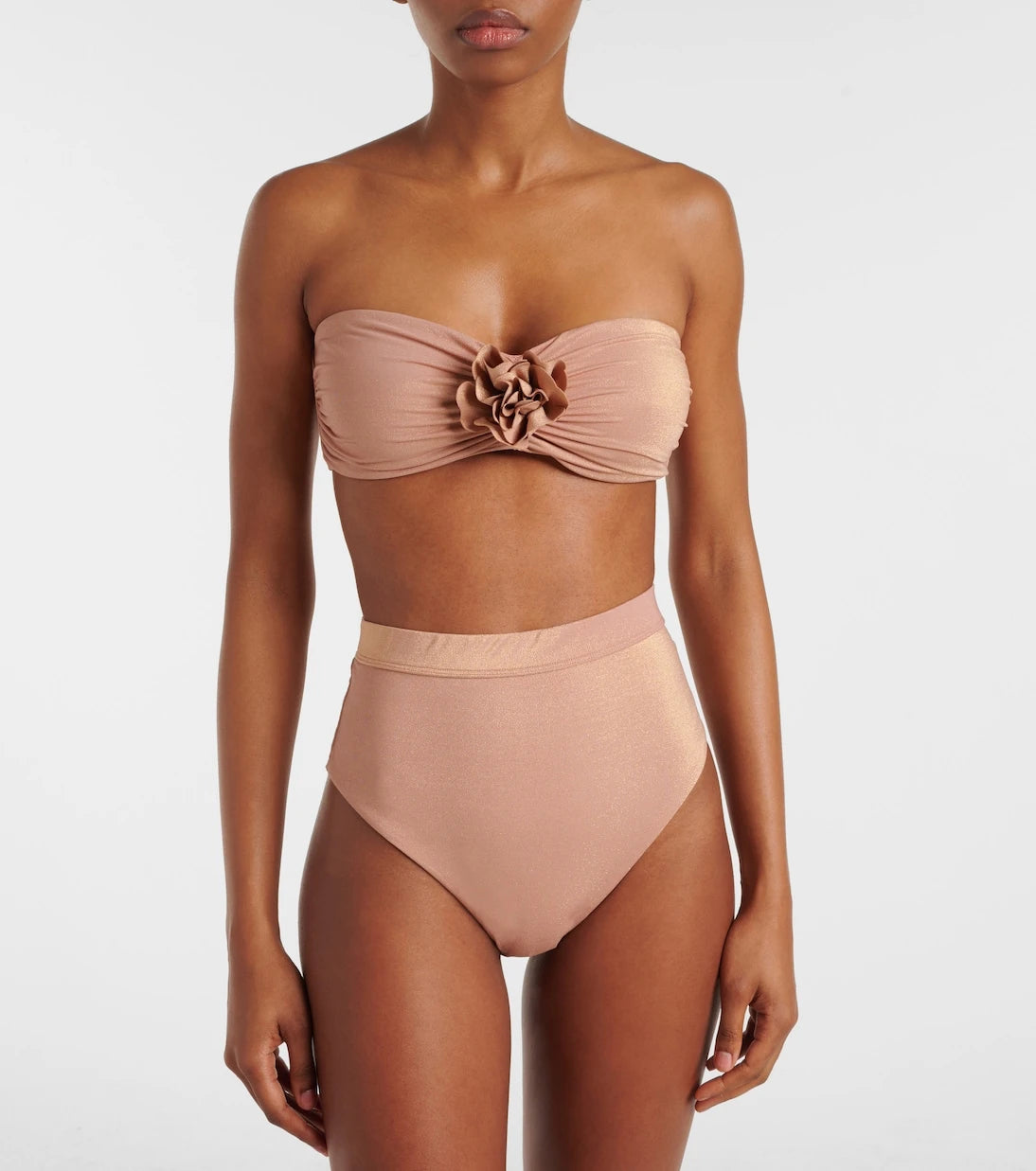 Zimmermann - Everley lamé bikini bottoms