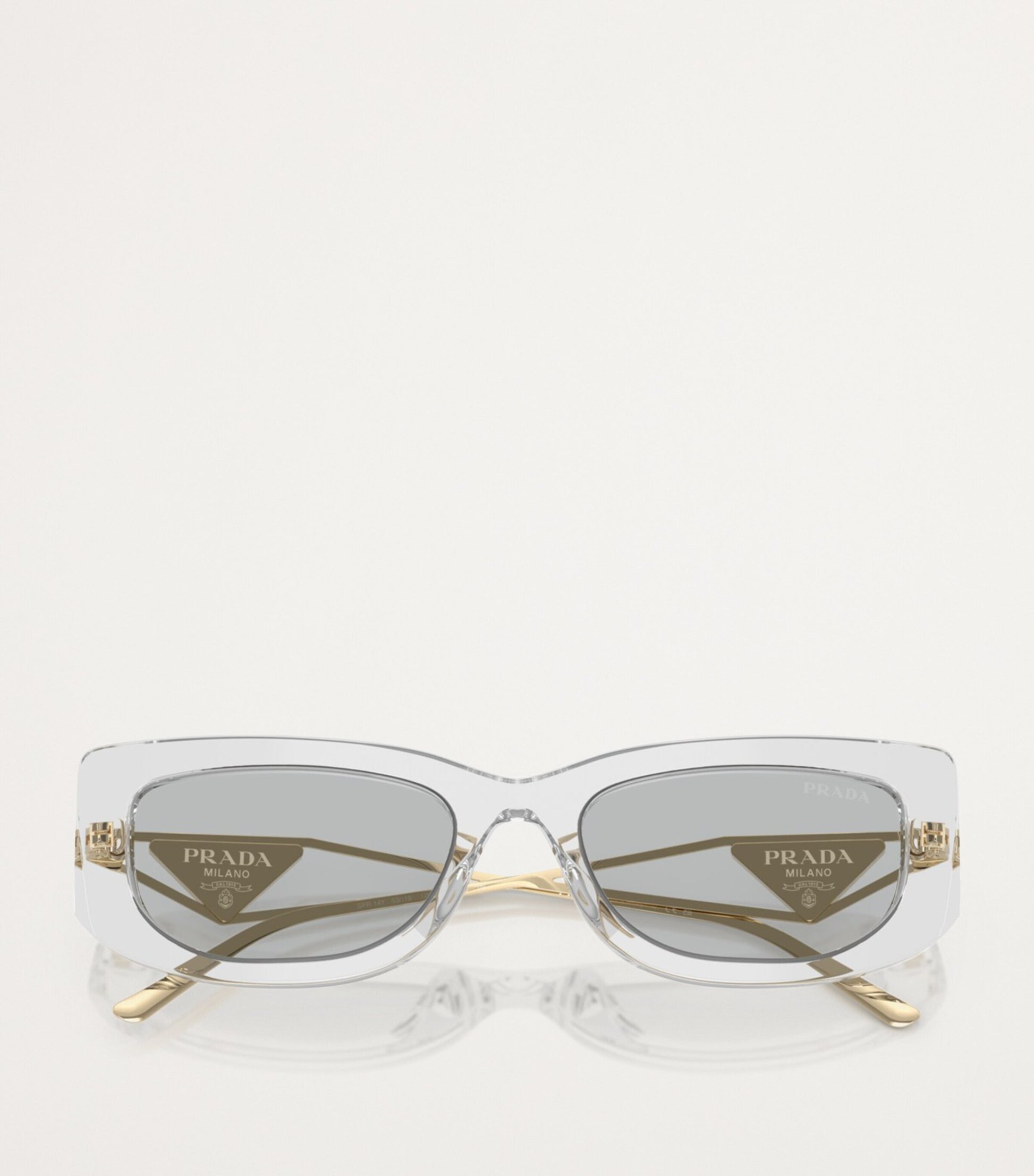 Prada Grey Injected 14YS GRY SHN GRY