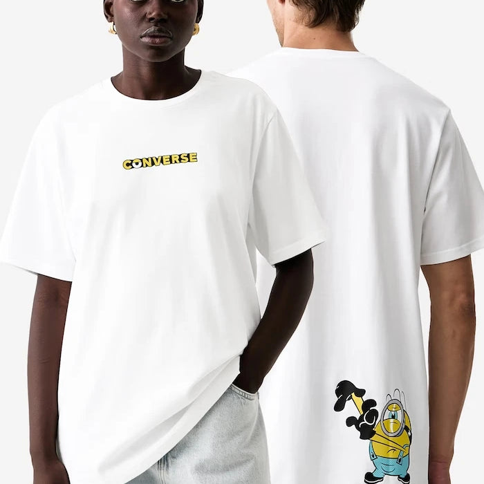Converse pamuklu tişört x Minions & Monsters