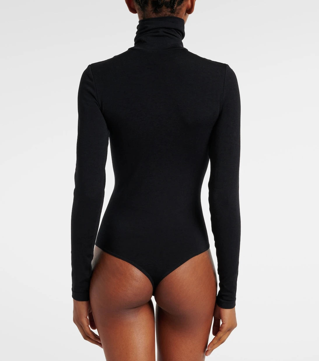 Wolford - Colorado cotton-blend turtleneck bodysuit