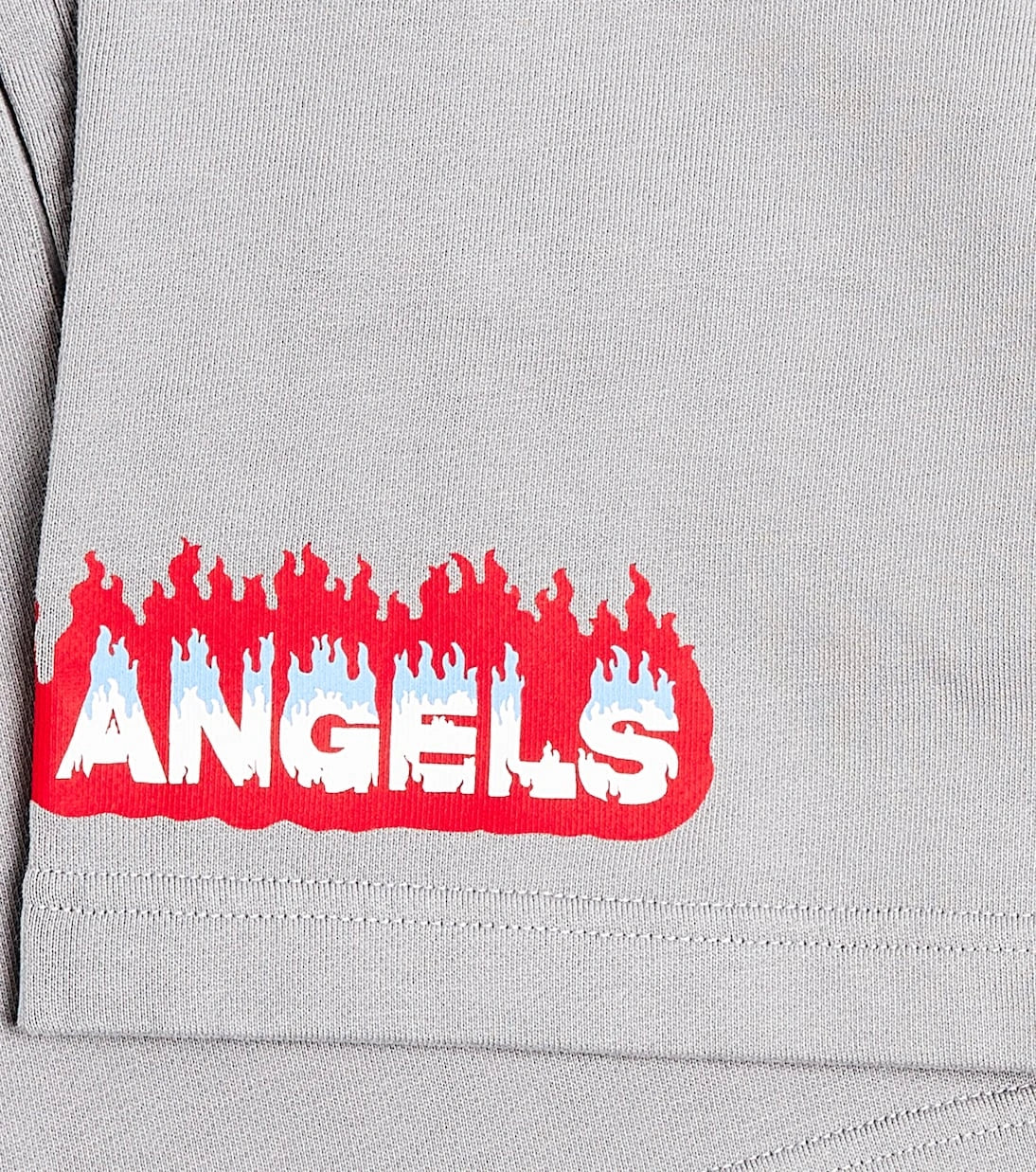 Palm Angels Kids - Logo cotton jersey shorts