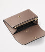 Cartier Beige Leather C de Cartier Mini Wallet