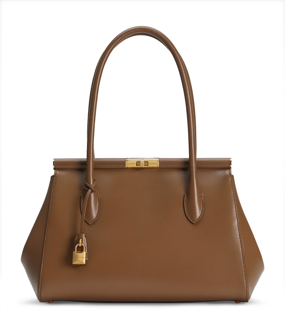 Dolce & Gabbana Multi Leather Marlene Everyday Tote Bag