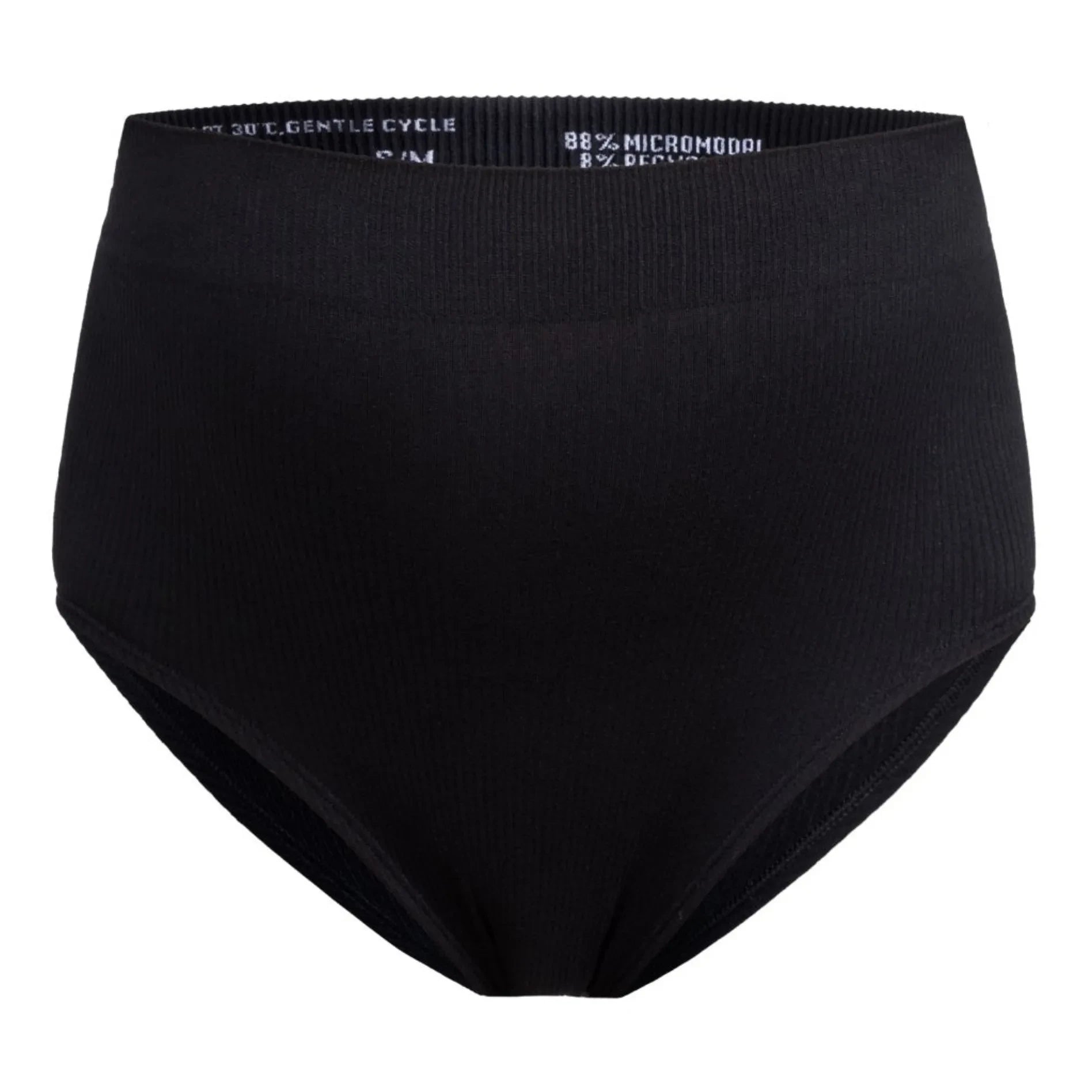 Mama Hangs - Everyday high-waisted panties | Black