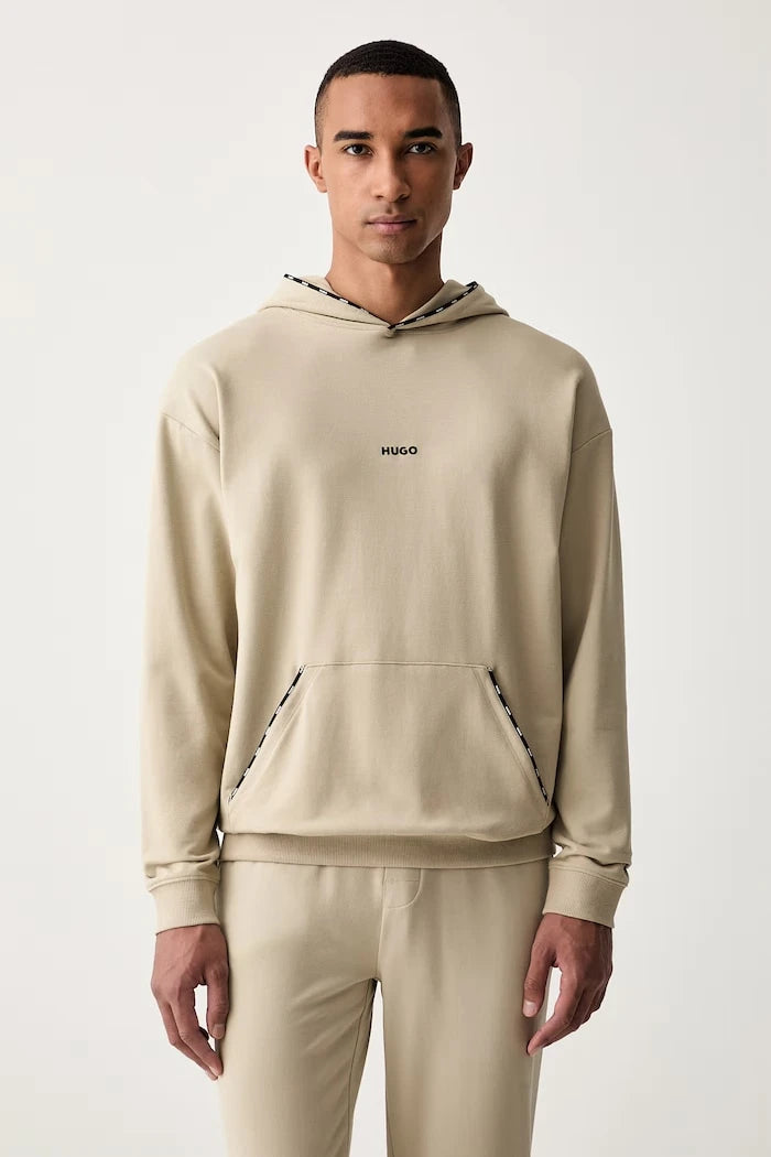 HUGO kapüşonlu erkek pamuklu sweatshirt NOAH HOODIE
