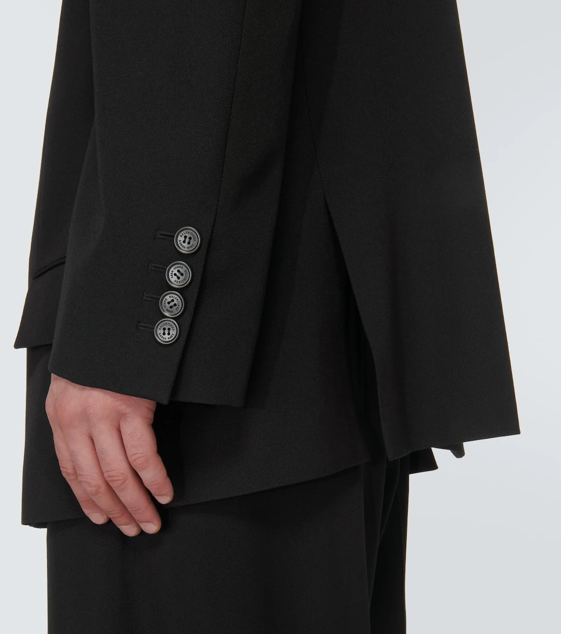 Balenciaga - بليزر صوف