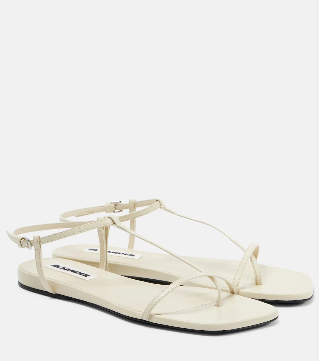 Jil Sander - Leather thong sandals
