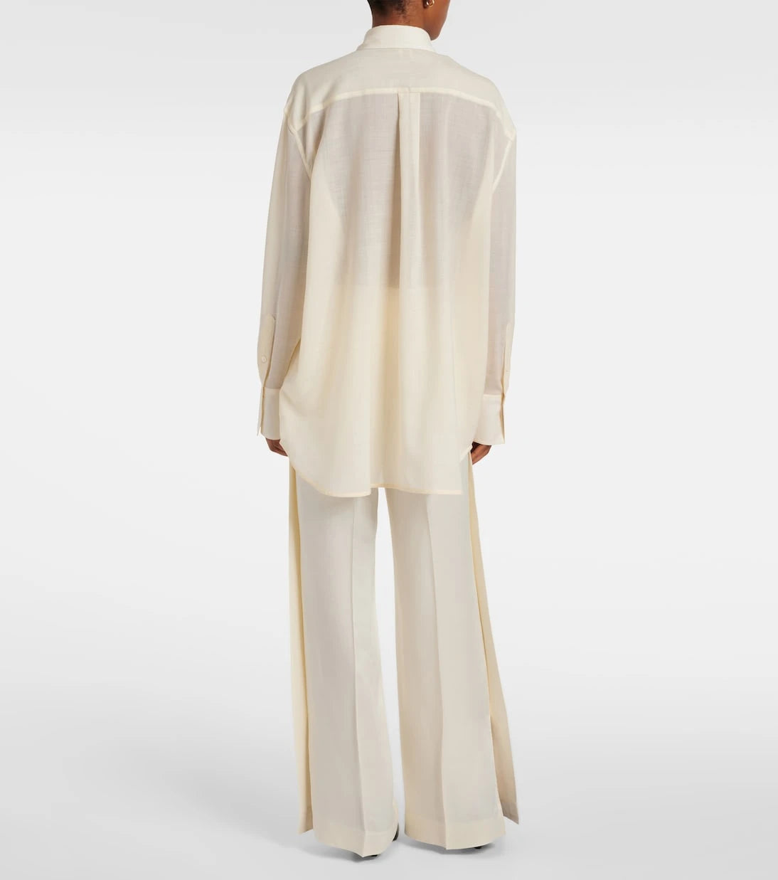 Toteme - Sheer wool shirt