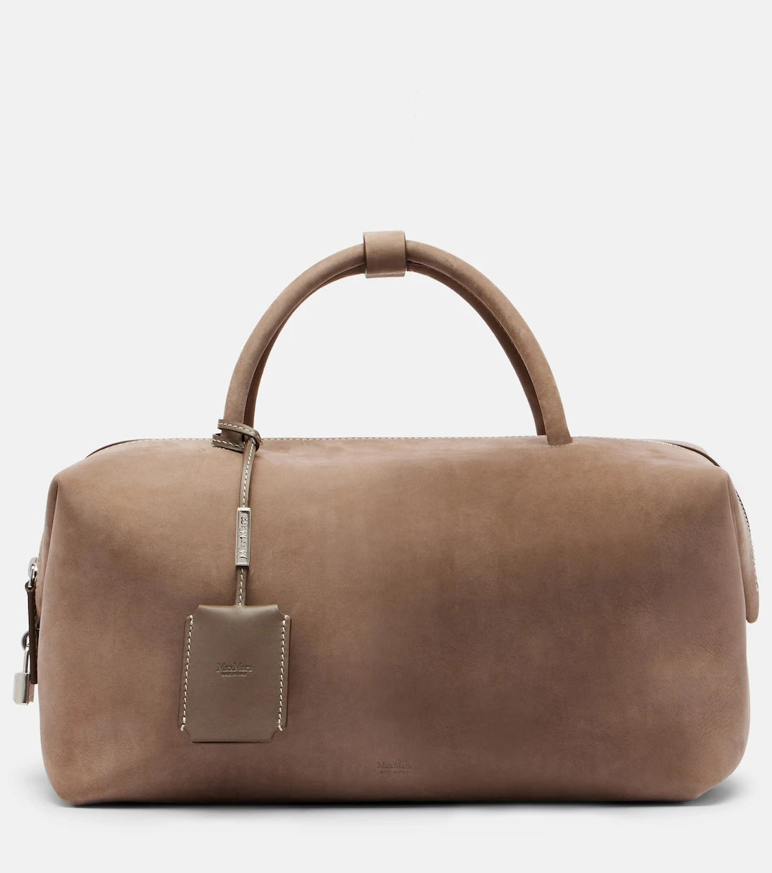 Max Mara - Holdall Medium suede tote bag