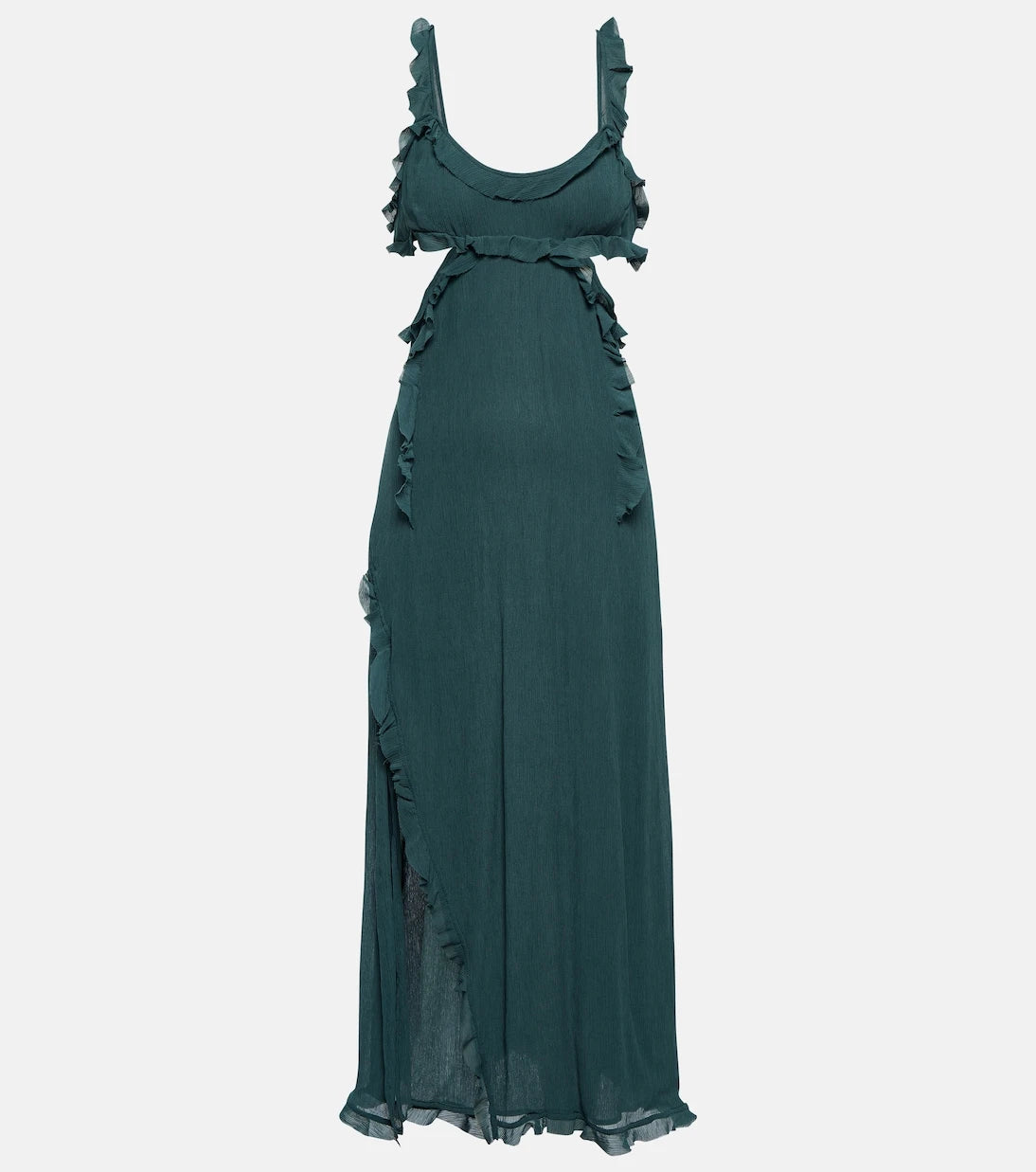 Acne Studios - Crêpe cutout midi dress