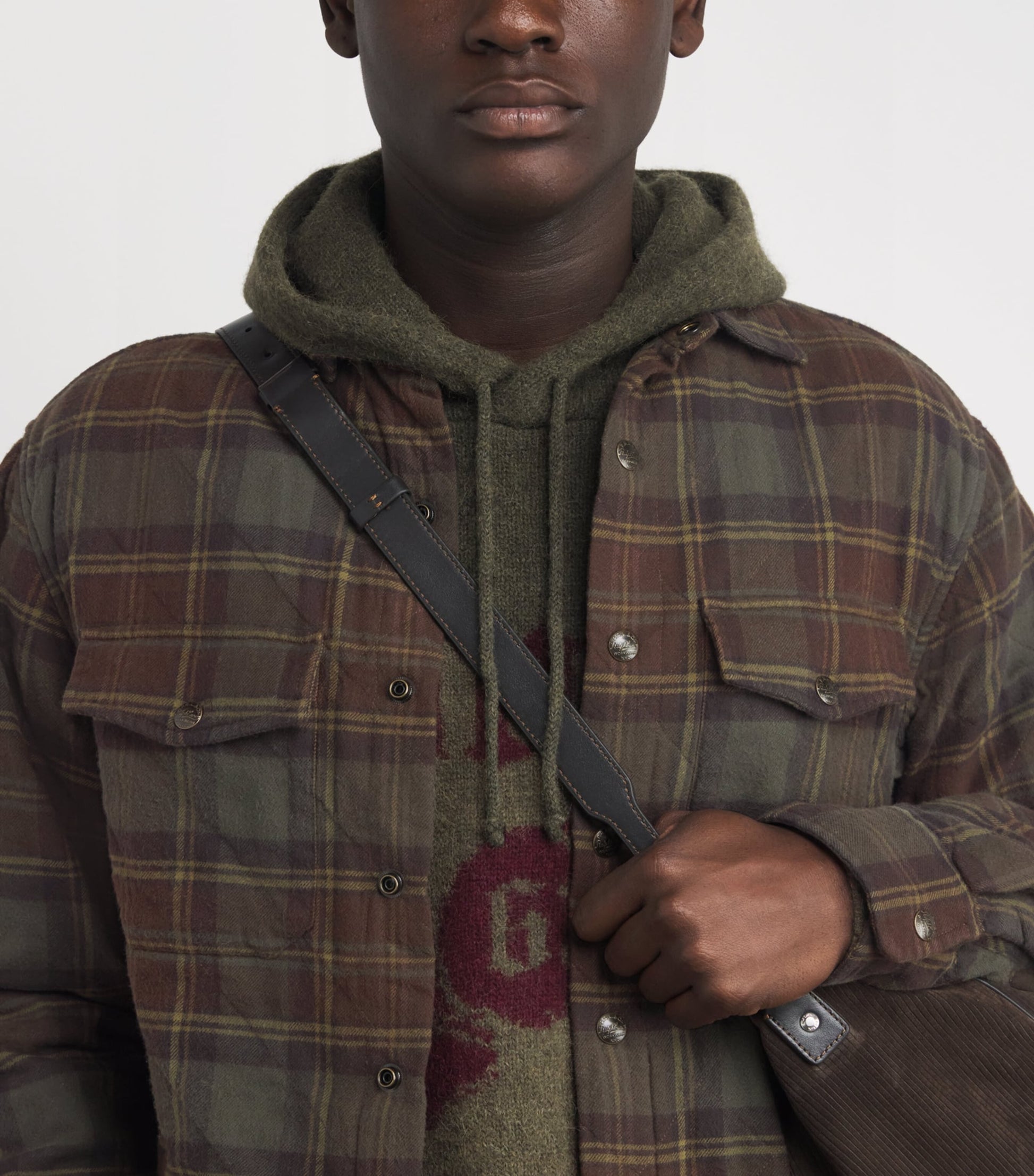 Polo Ralph Lauren Green Cotton Check Overshirt