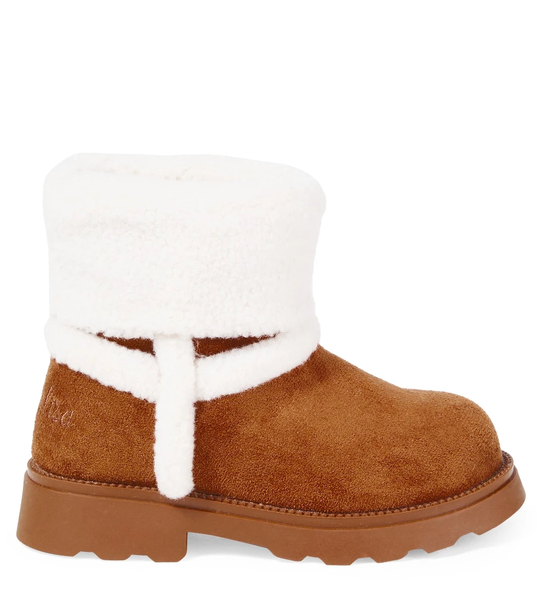 Monnalisa - Shearling-lined ankle boots