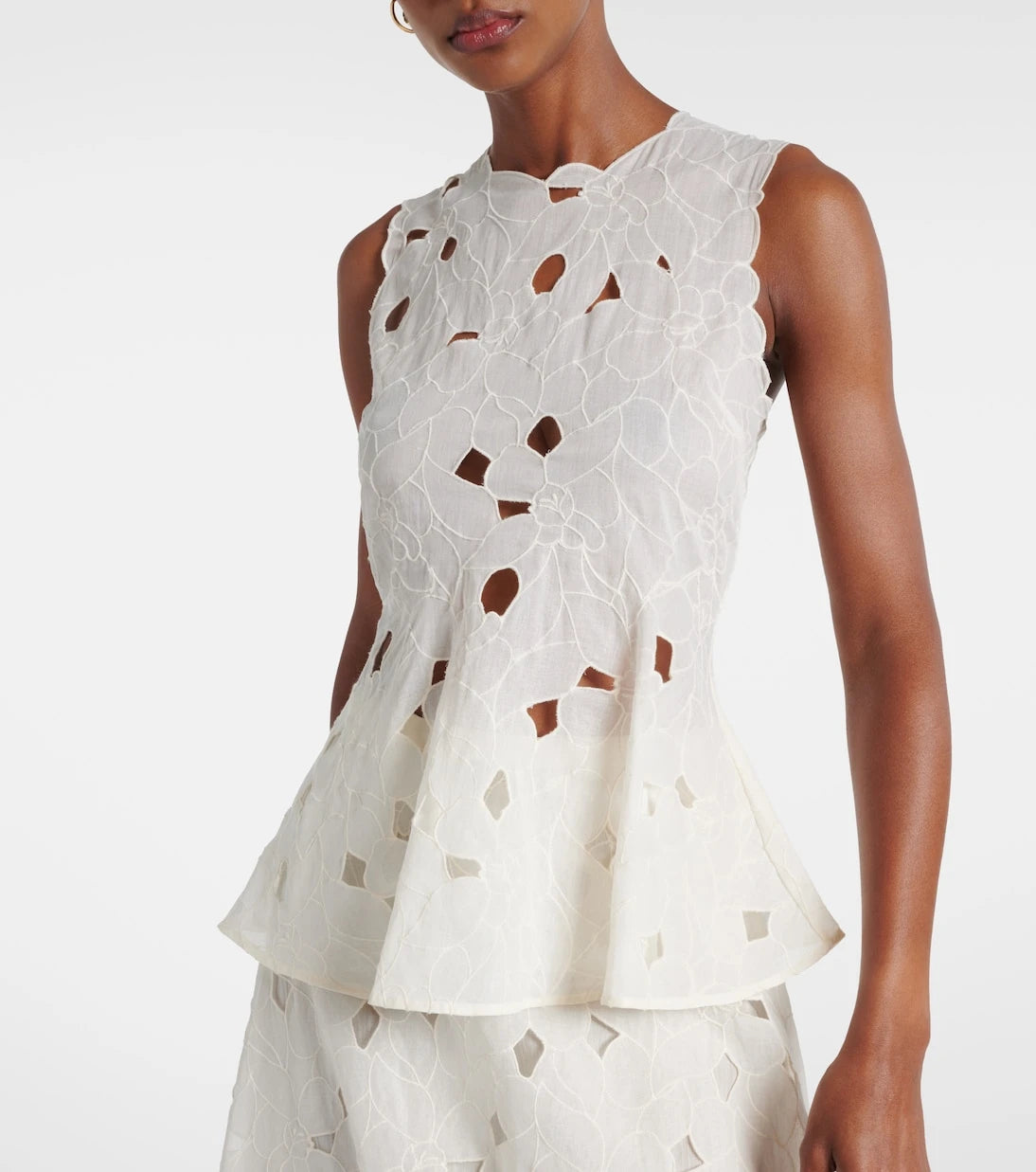 Ulla Johnson - Ali floral cotton organda top