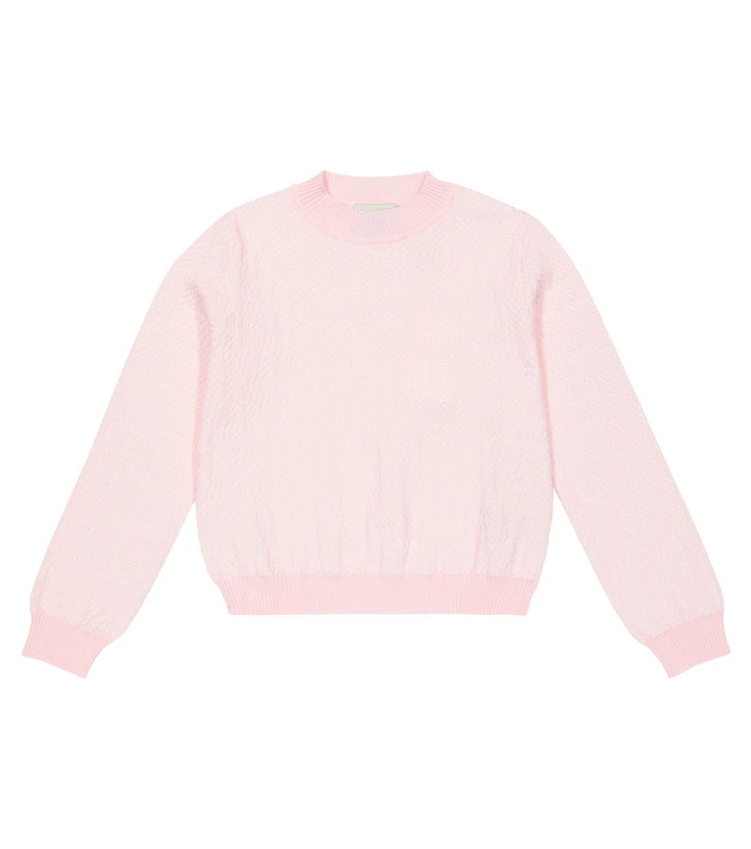 Fendi Kids - Pointelle cotton sweater