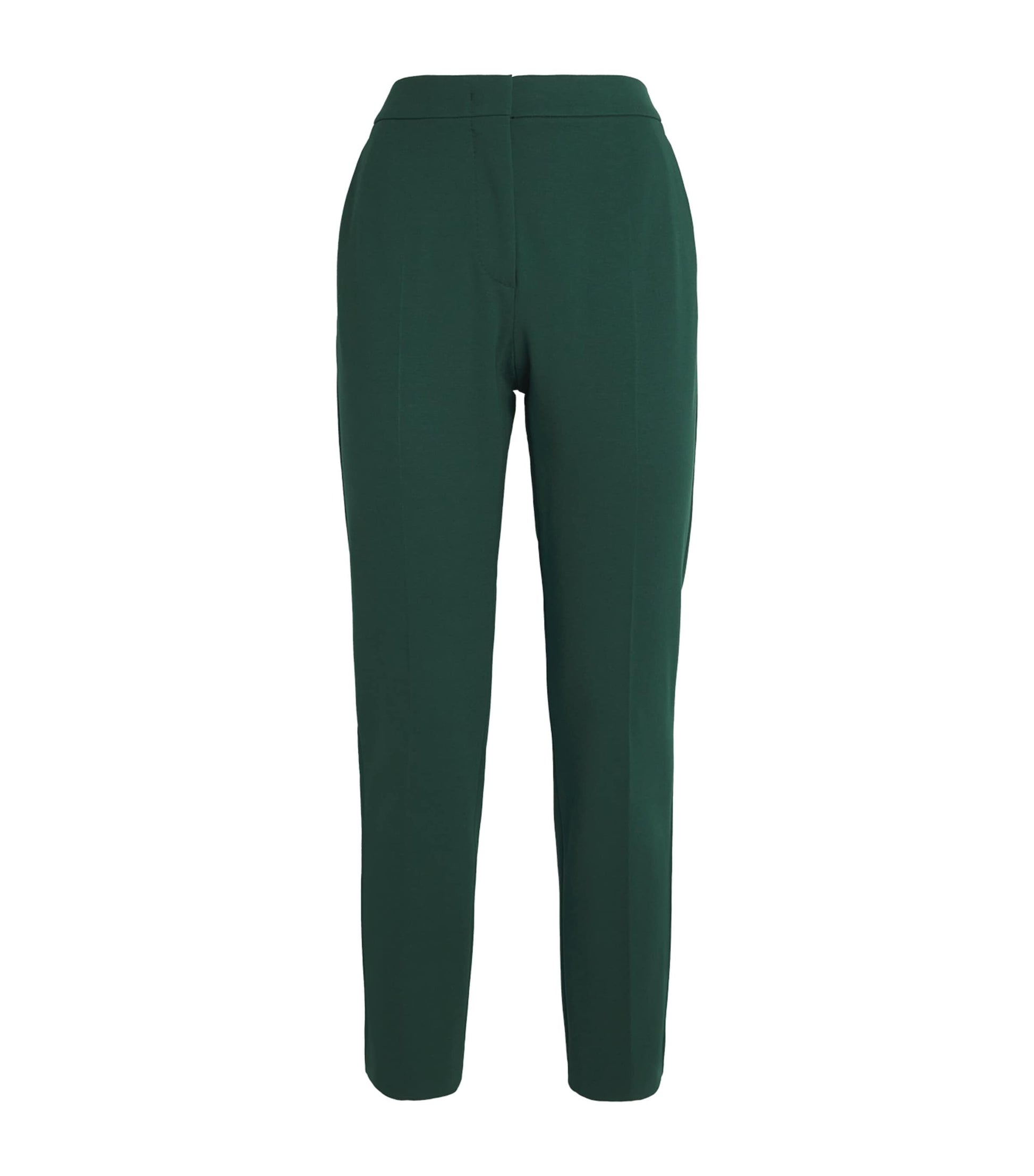 Green Tapered Trousers