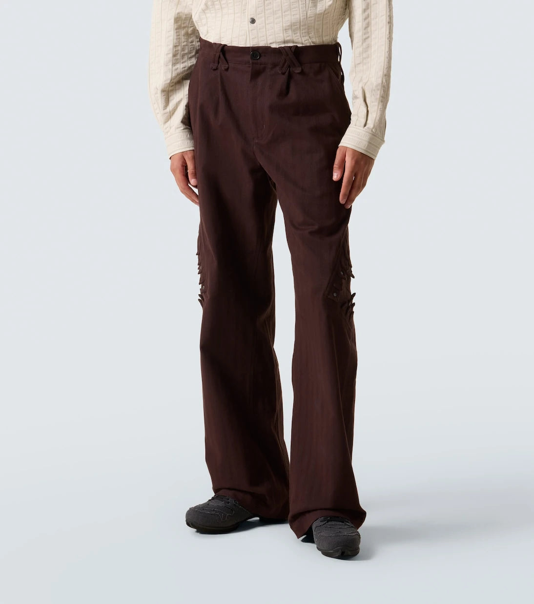 Kiko Kostadinov - Estike cotton-blend wide-leg pants