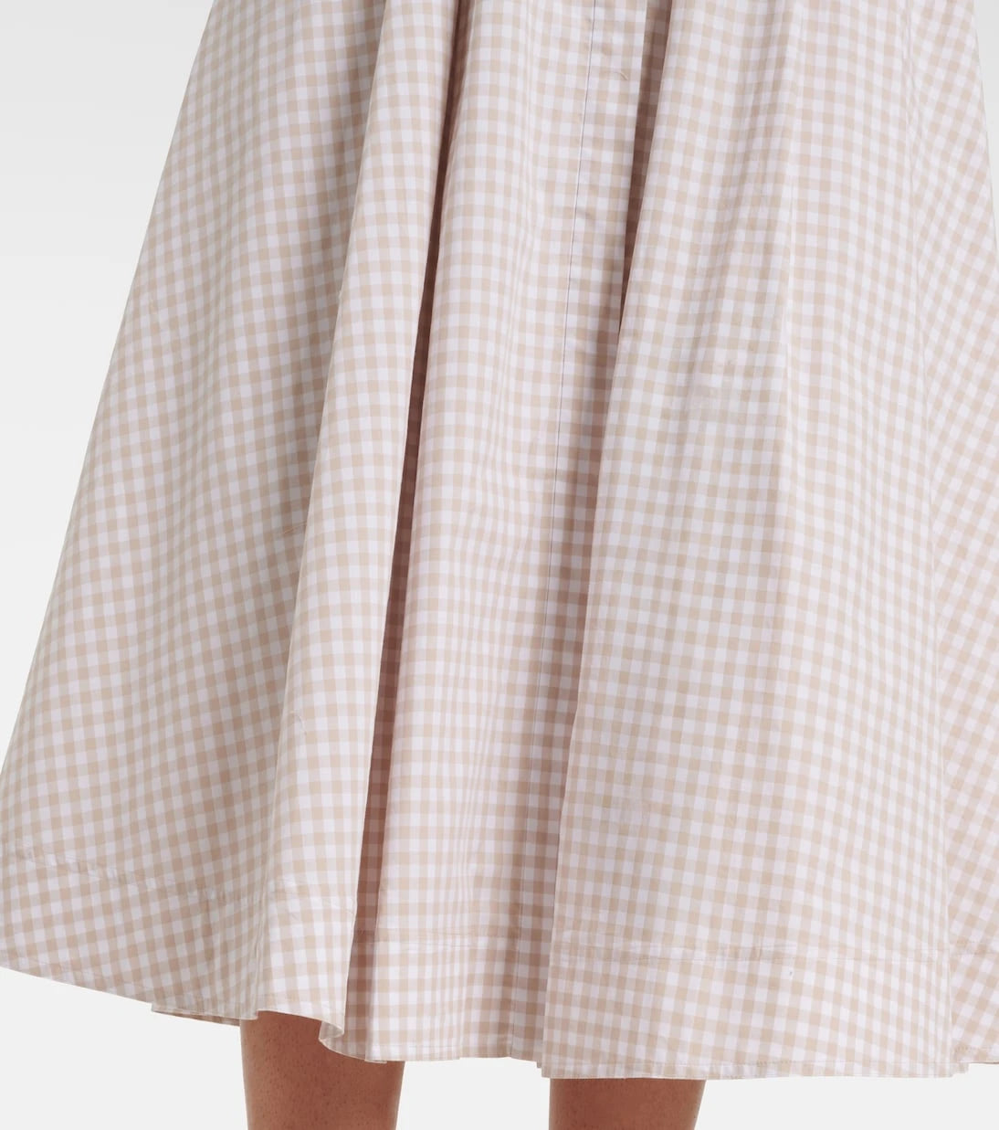 Simkhai - Jazz gingham cotton-blend shirt dress