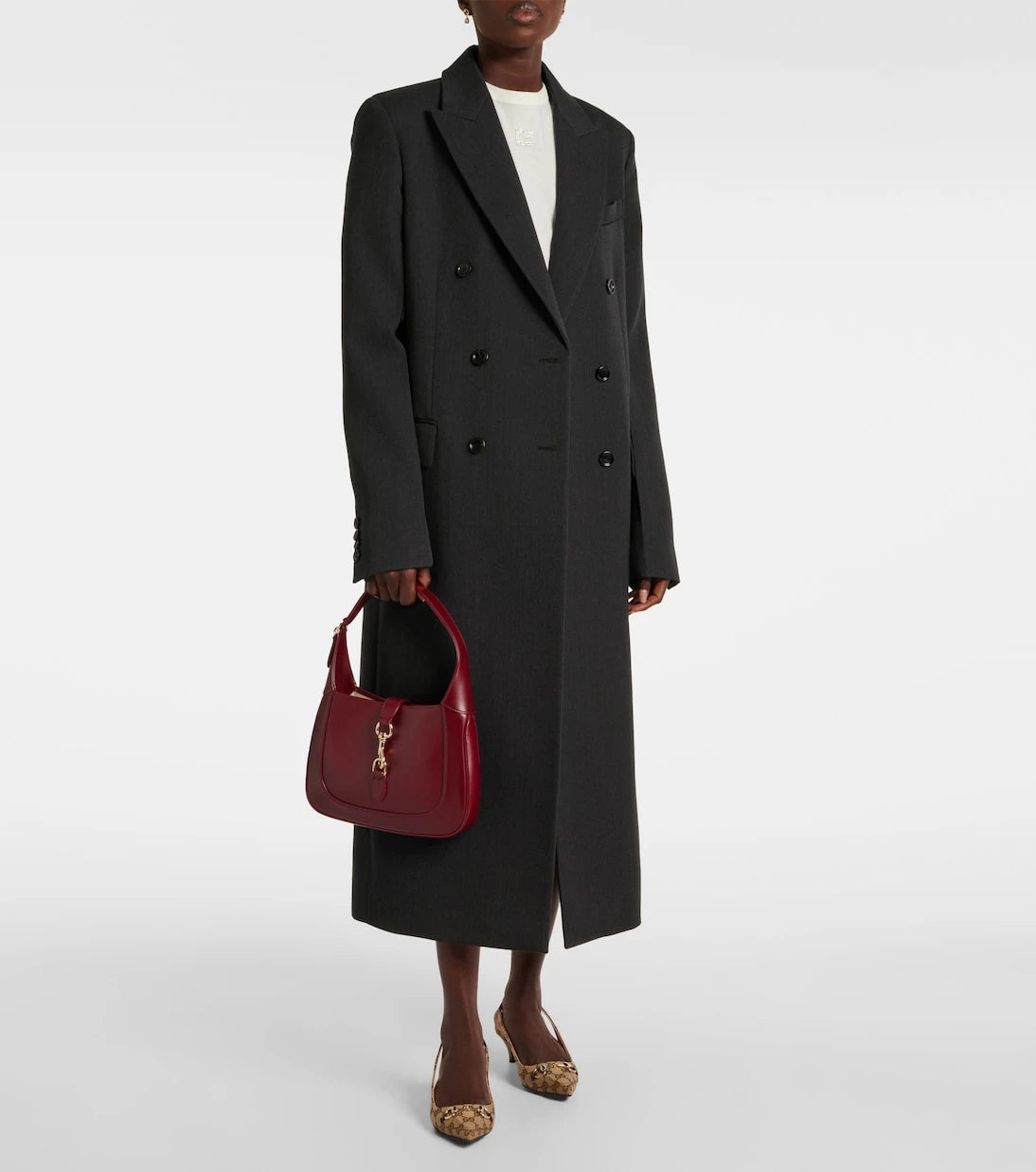 Gucci - Horsebit GG slingback pumps