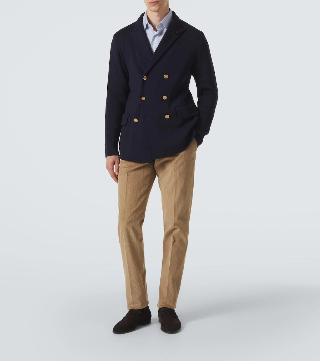 Lardini - Cotton corduroy slim pants