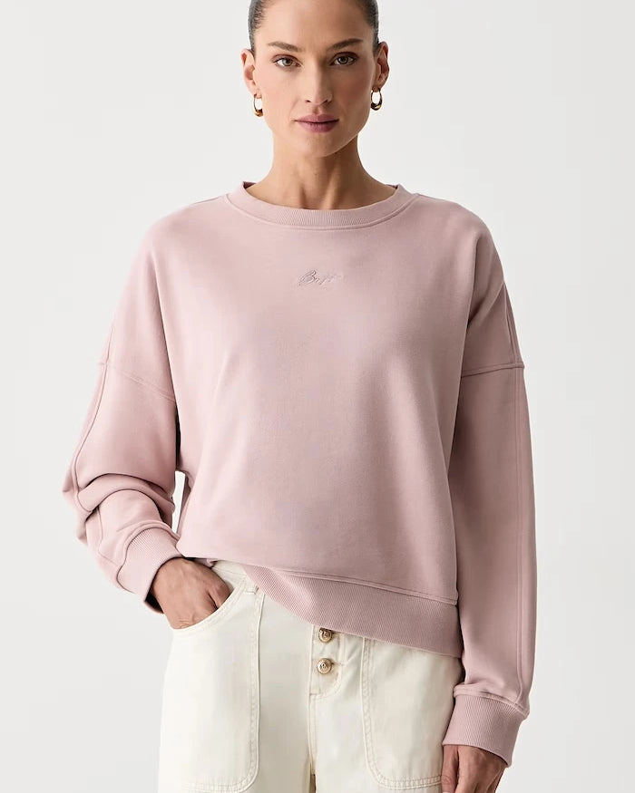 BOSS Orange Kadın Pamuklu Sweatshirt C Ever