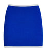 Hunza G Blue Crinkled Swim Skirt