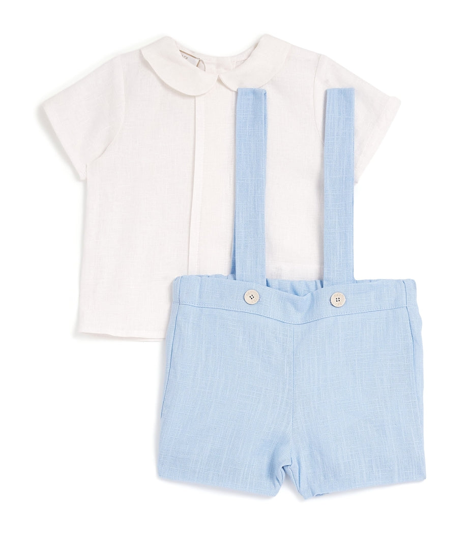Linen Ceremonia Shirt and Shorts Set (6 Months - 4 Years)