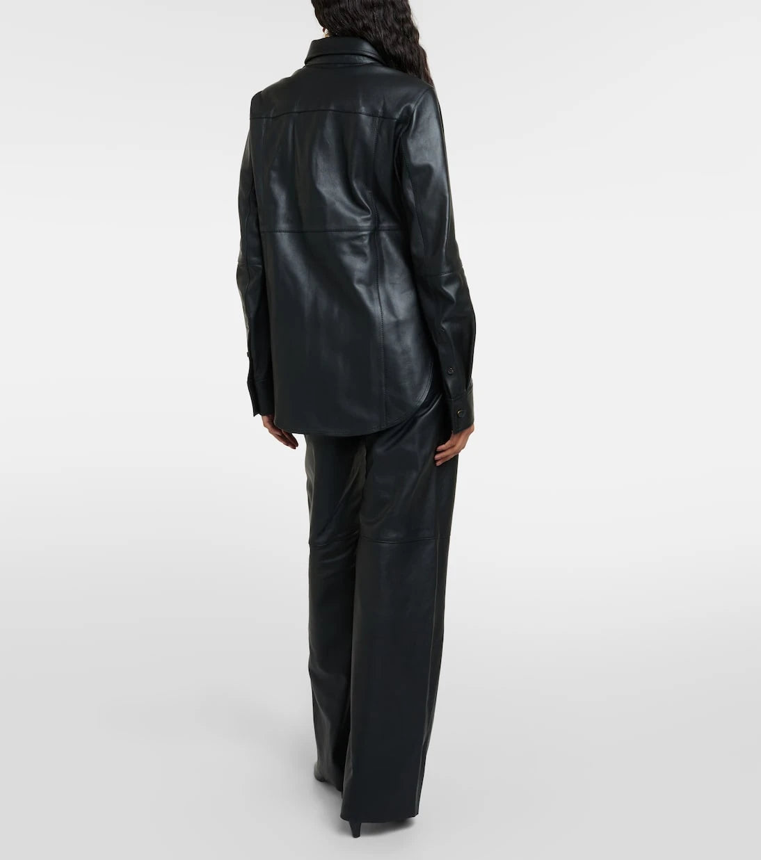 Toteme - Leather overshirt