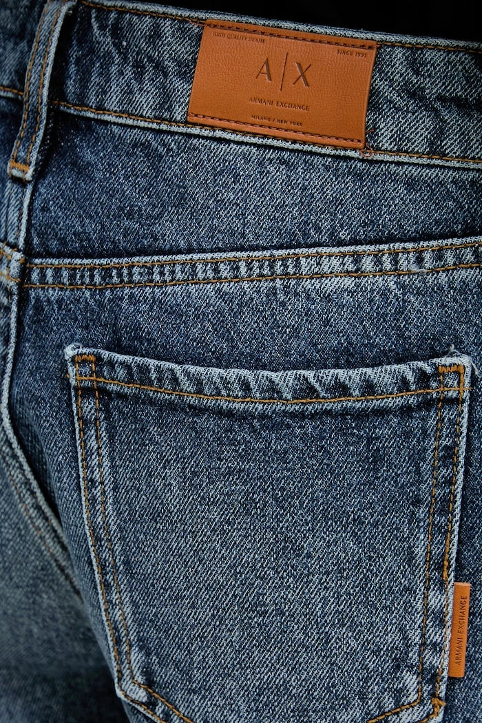 Дамски дънков къс панталон Armani Exchange