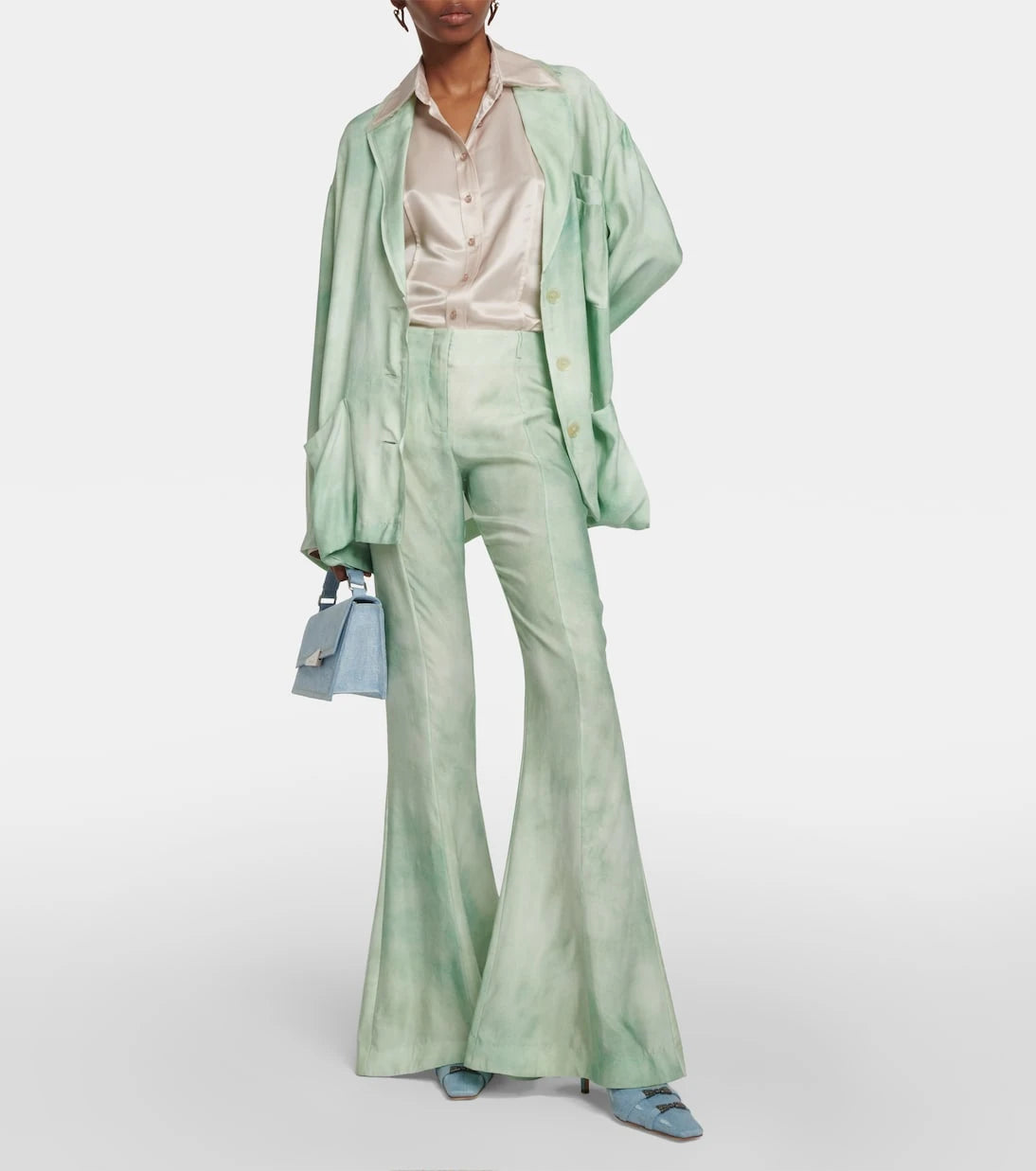 Acne Studios - Mid-rise flared pants