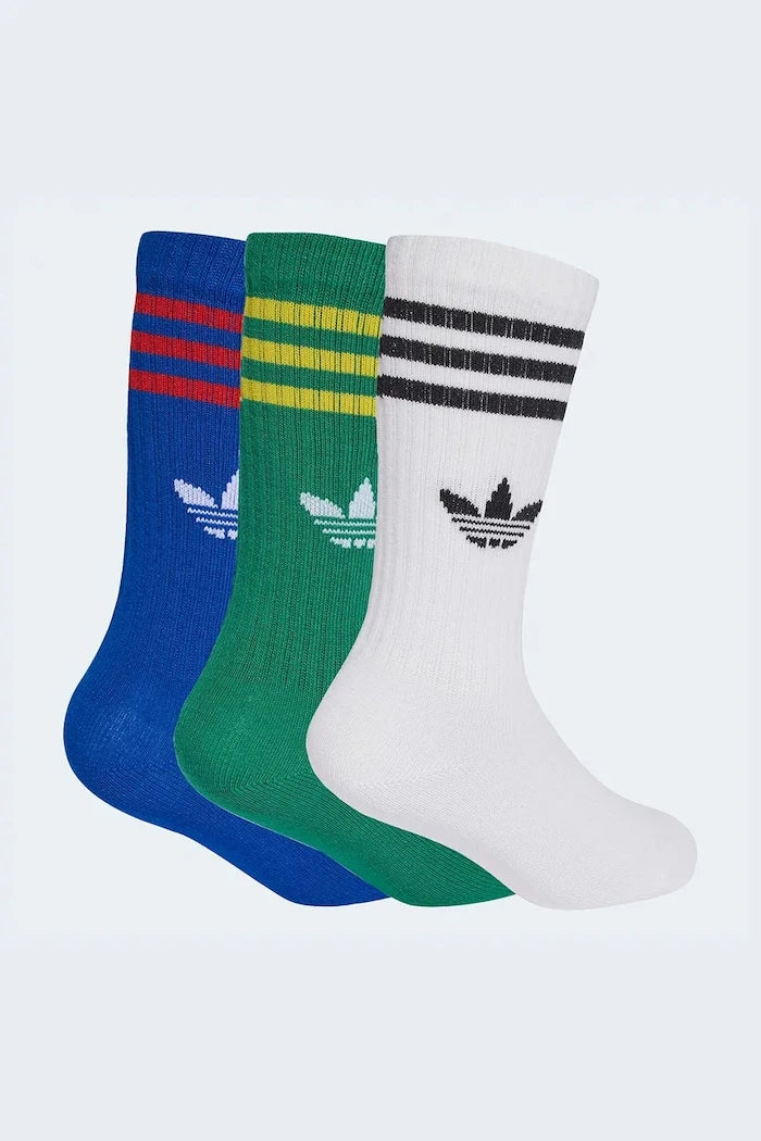 Детски чорапи с памук adidas Originals (3 чифта)