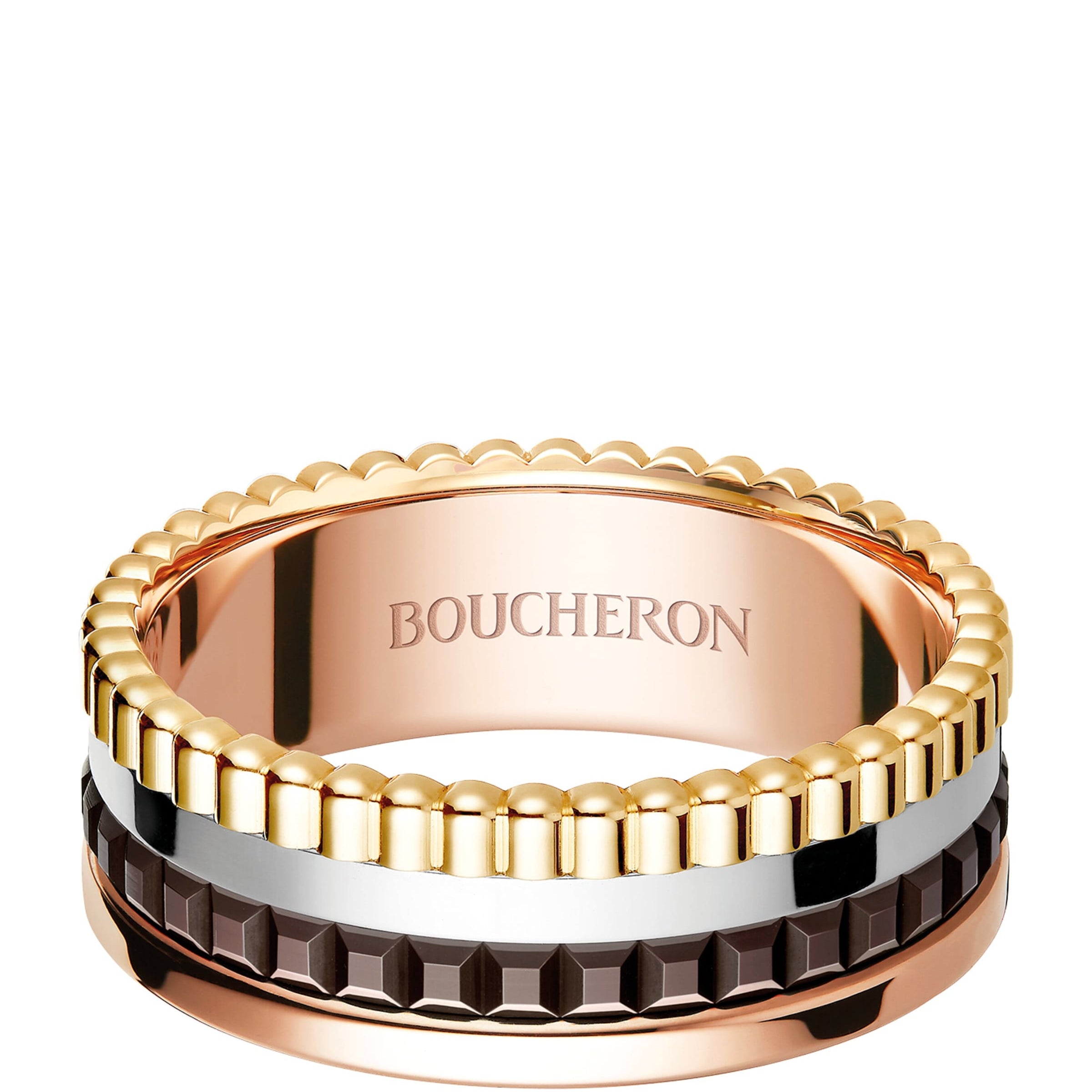 Mixed Gold Quatre Classique Ring