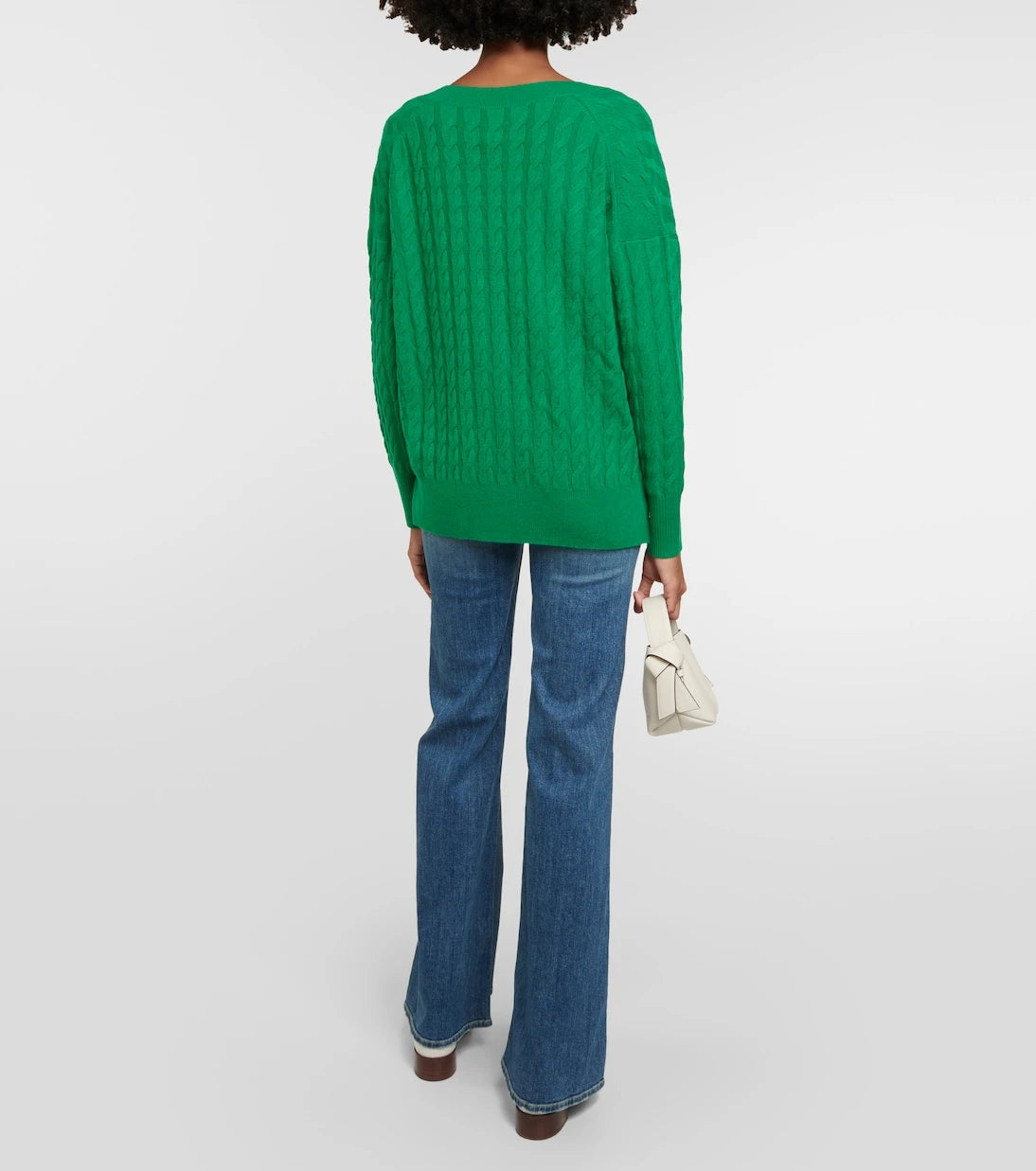 Jardin des Orangers - Cable-knit cashmere sweater