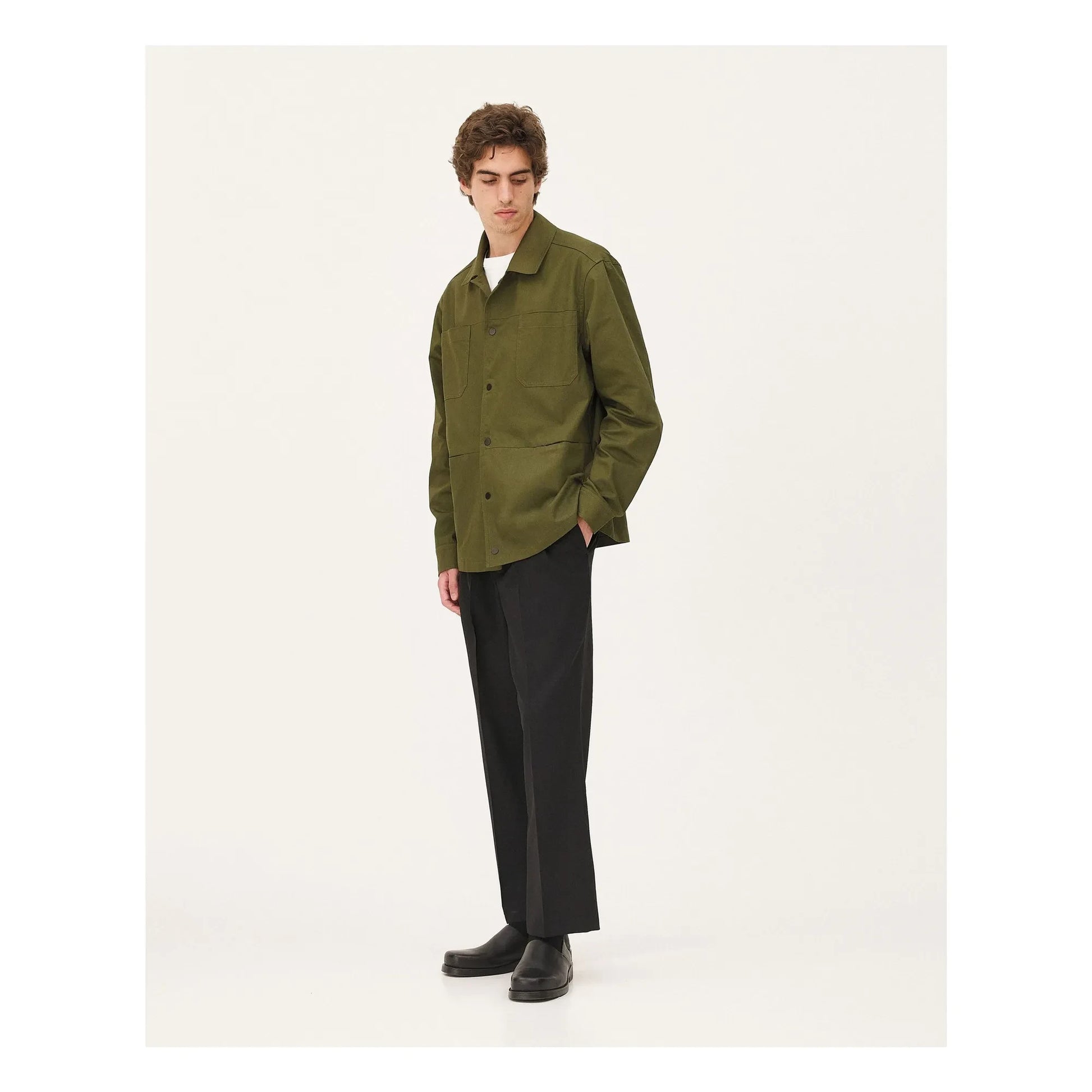 Noyoco - Vancouver Organic Cotton Jacket | Forest Green