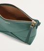 LOEWE Green Leather Puzzle Pouch Bag
