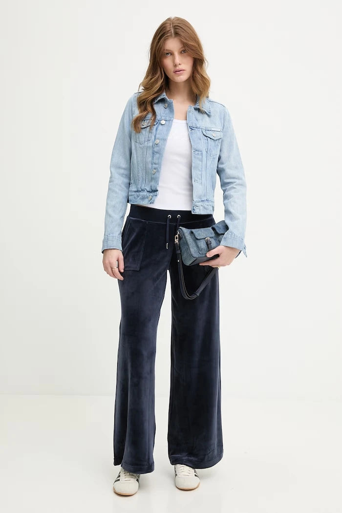 Juicy Couture kadın pamuklu YUKA WIDE LEG