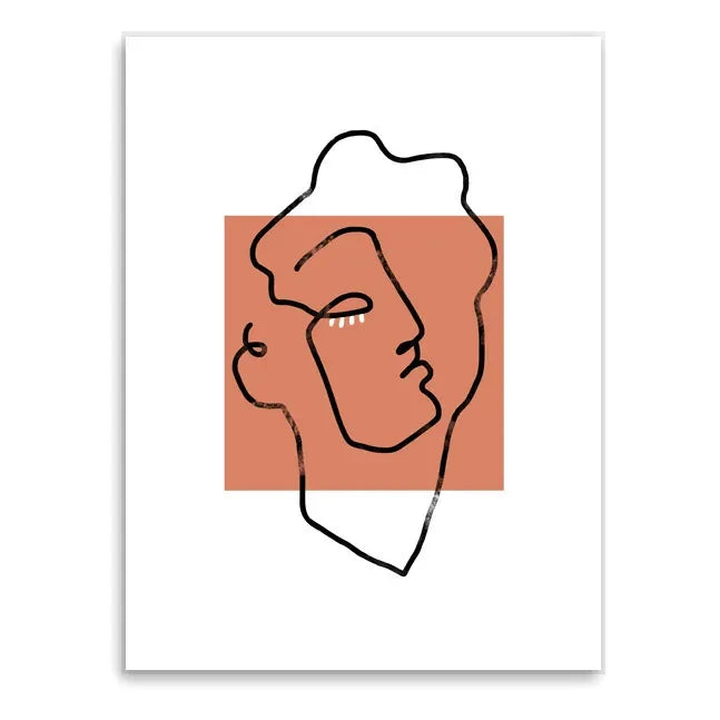 Shandor - Apollo Poster | Terracotta