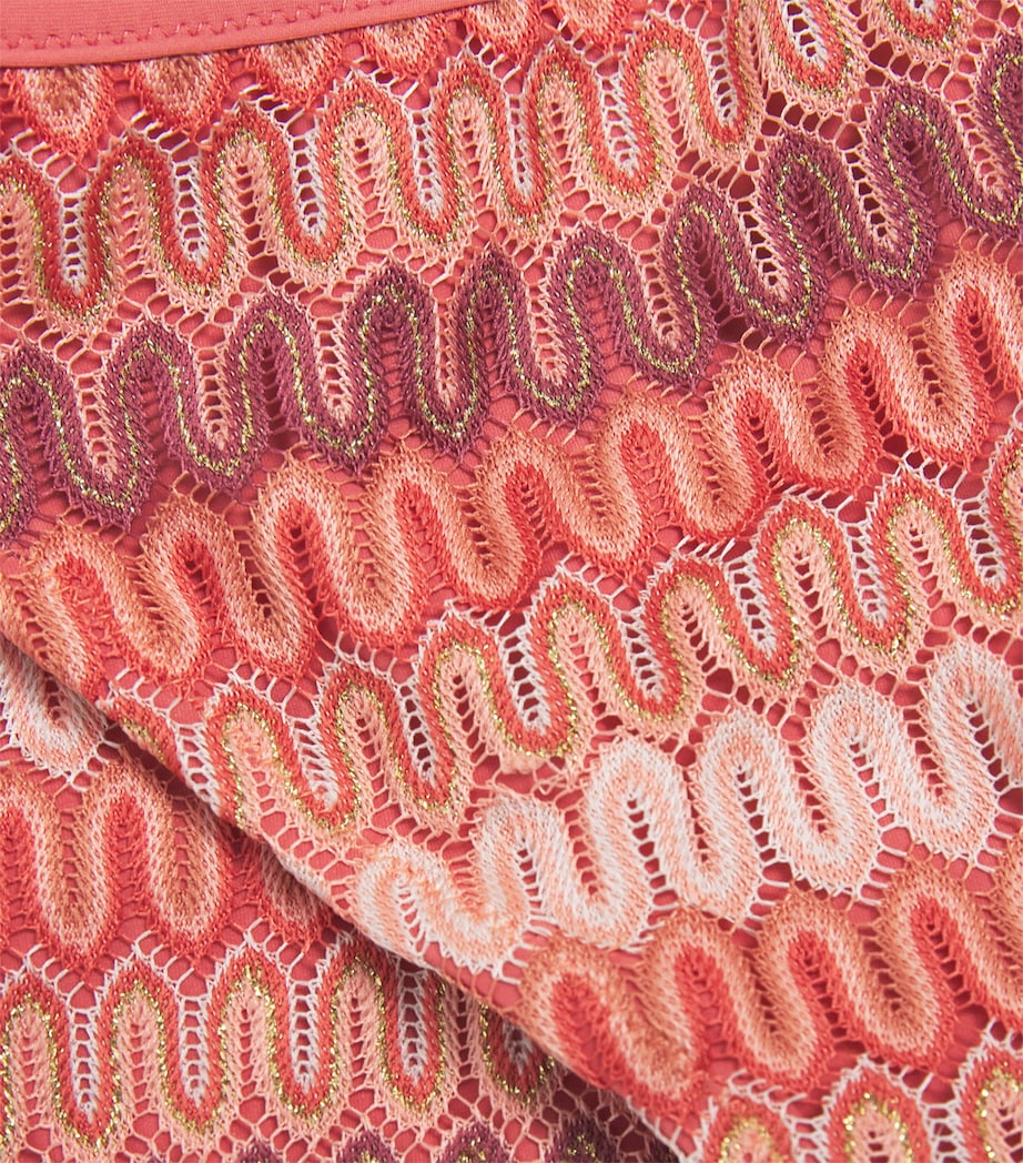 Lison Paris Zigzag Coral Bikini (6-14 Years)