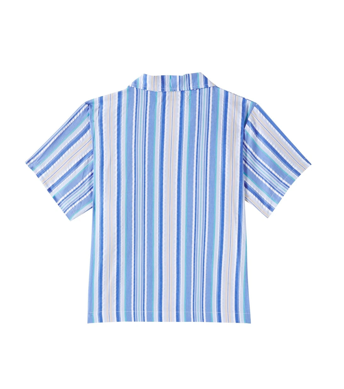 The New Society - Tebas striped cotton shirt