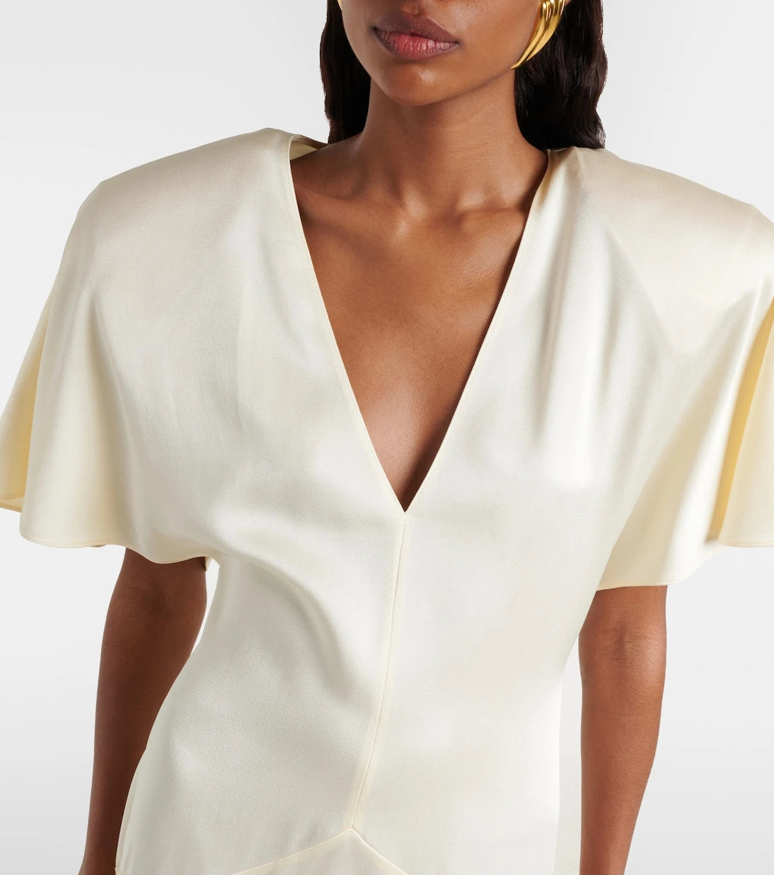 Stella McCartney - Satin midi dress