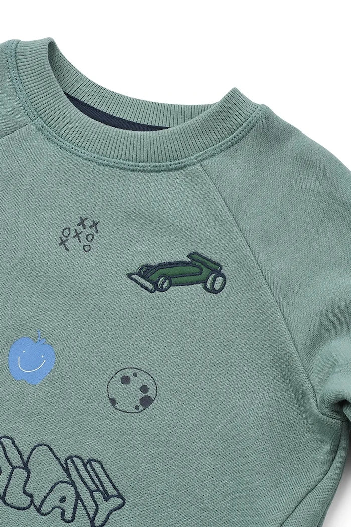 Liewood суичър за деца от памук Orson Sweatshirt
