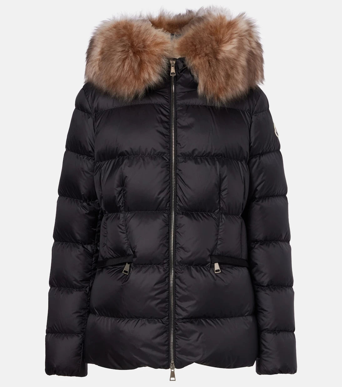 Moncler - Boed shearling-trimmed down jacket