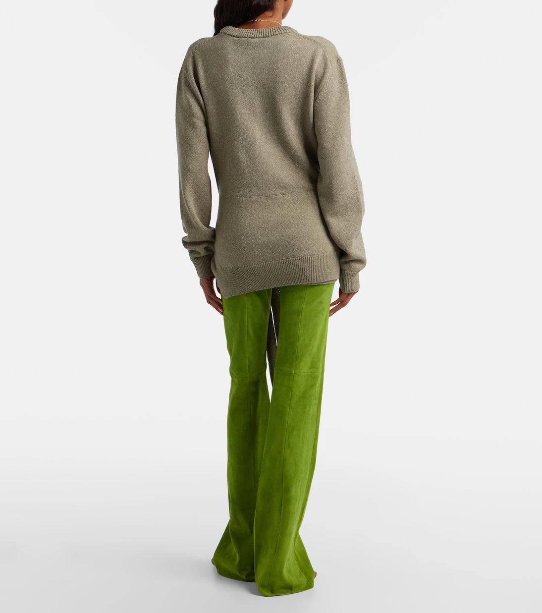 Stouls - Gege suede flared pants