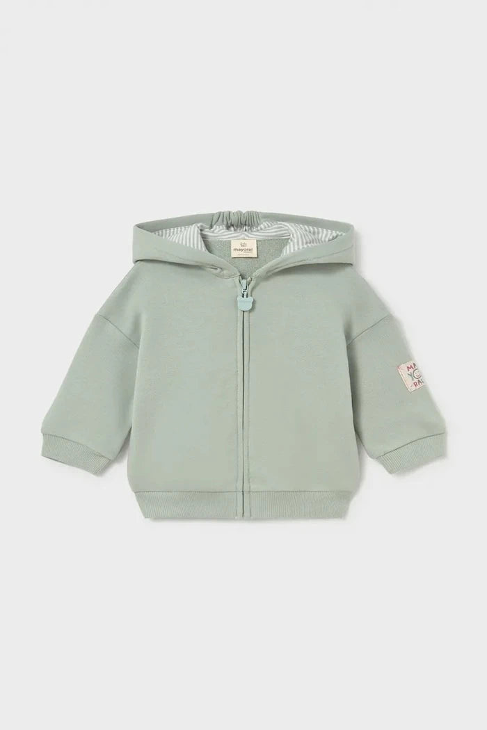 Mayoral Newborn Kapüşonlu Pamuklu Bebek Sweatshirt