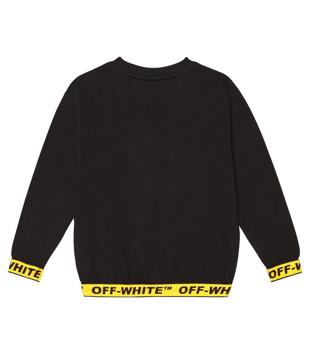 سويت شيرت من جيرسيه القطن بشعار Off-White Kids