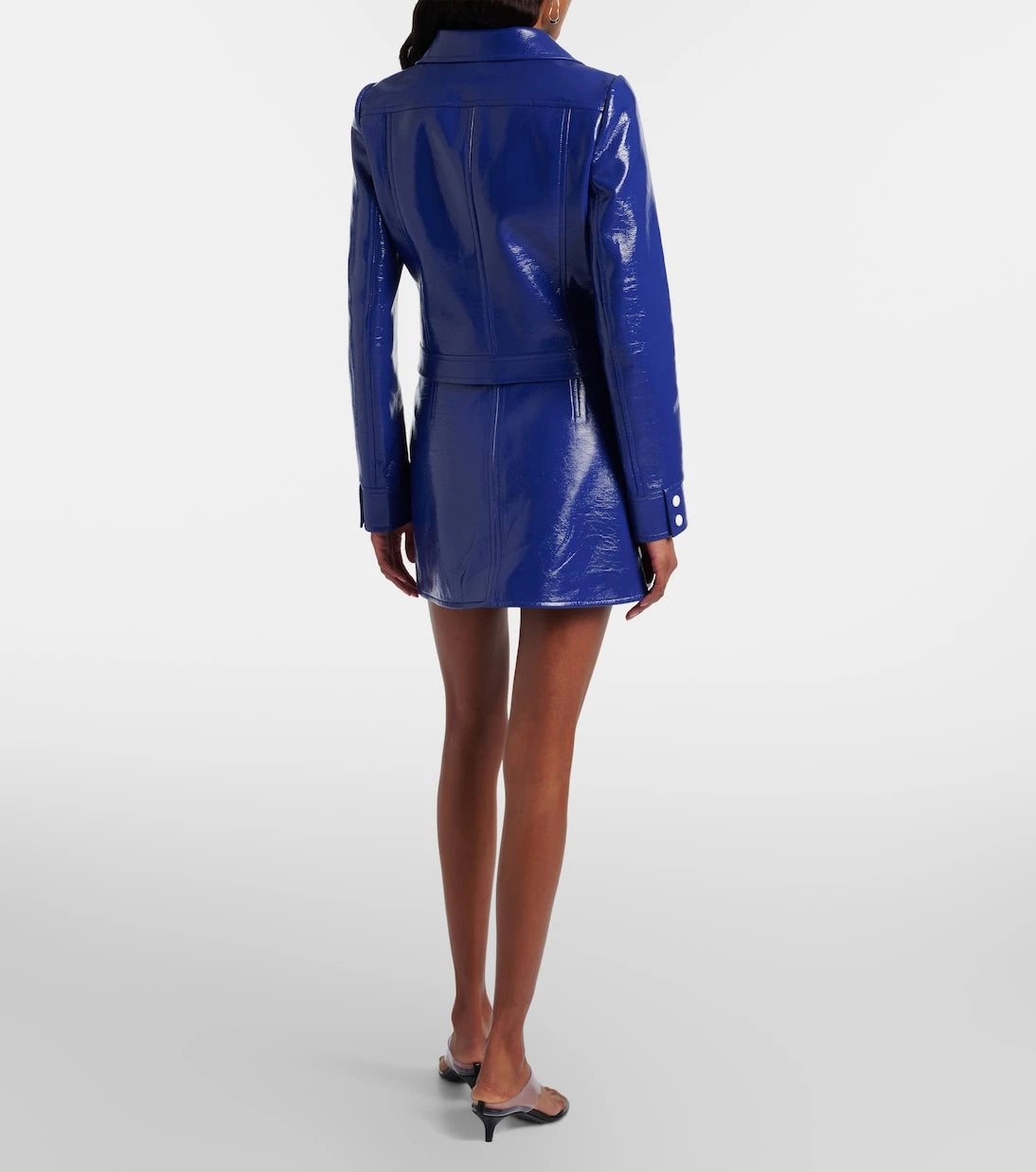 Courrèges - Reedition vinyl miniskirt