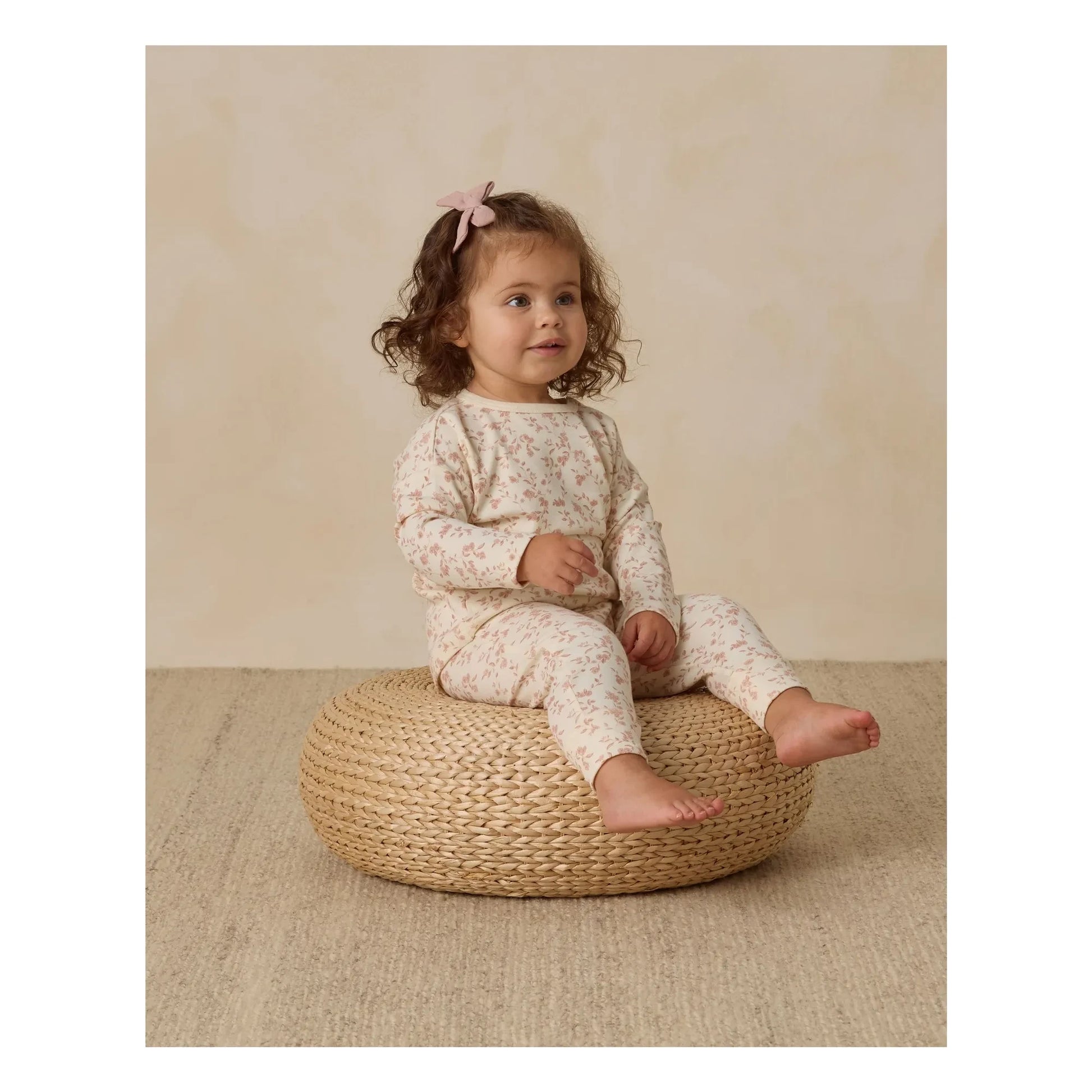 Quincy Mae - Organic cotton T-shirt | Ivory