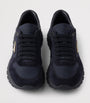 Re-Nylon and Suede Prax 2.0 Sneakers