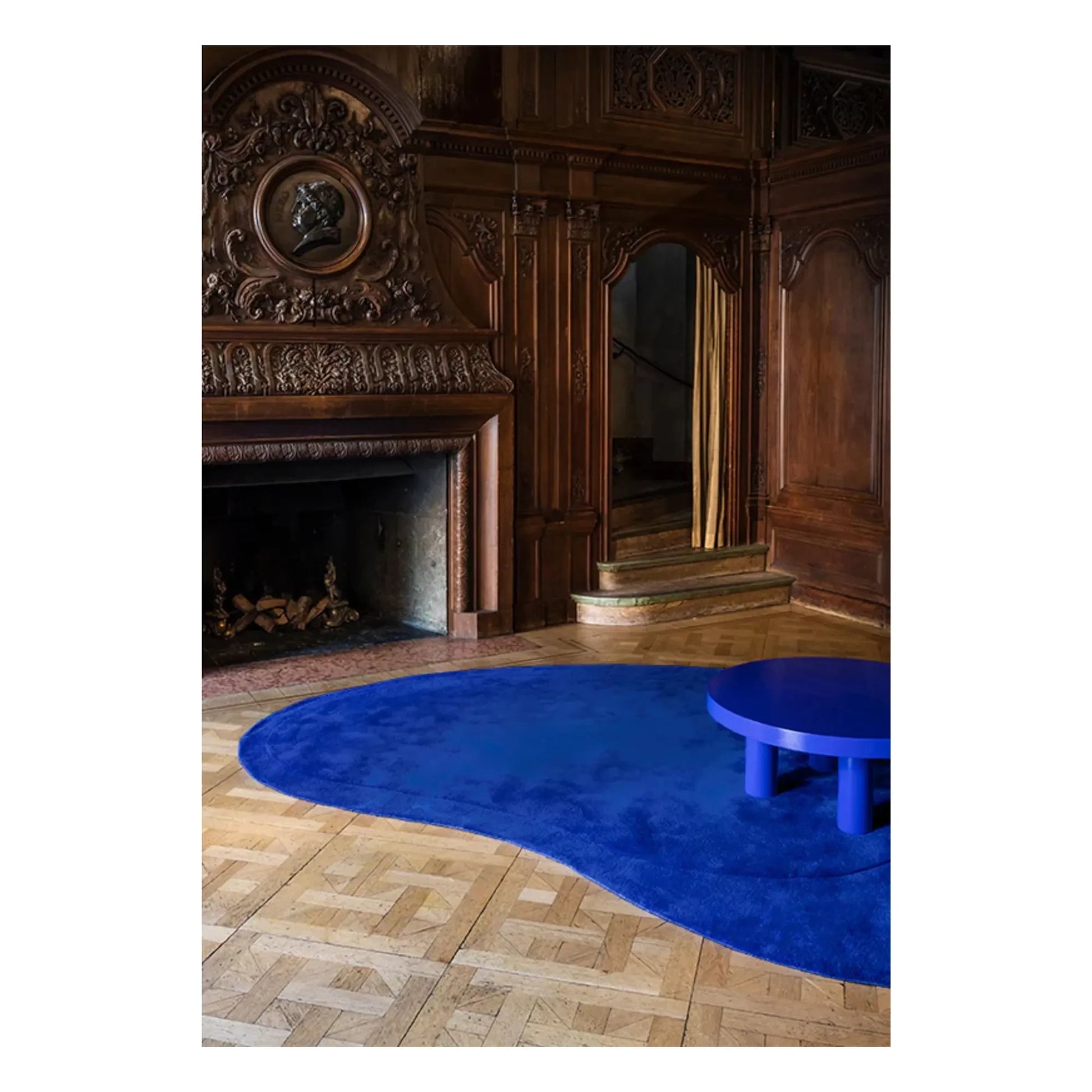 Layered - Residue Wool Carpet  | Brown