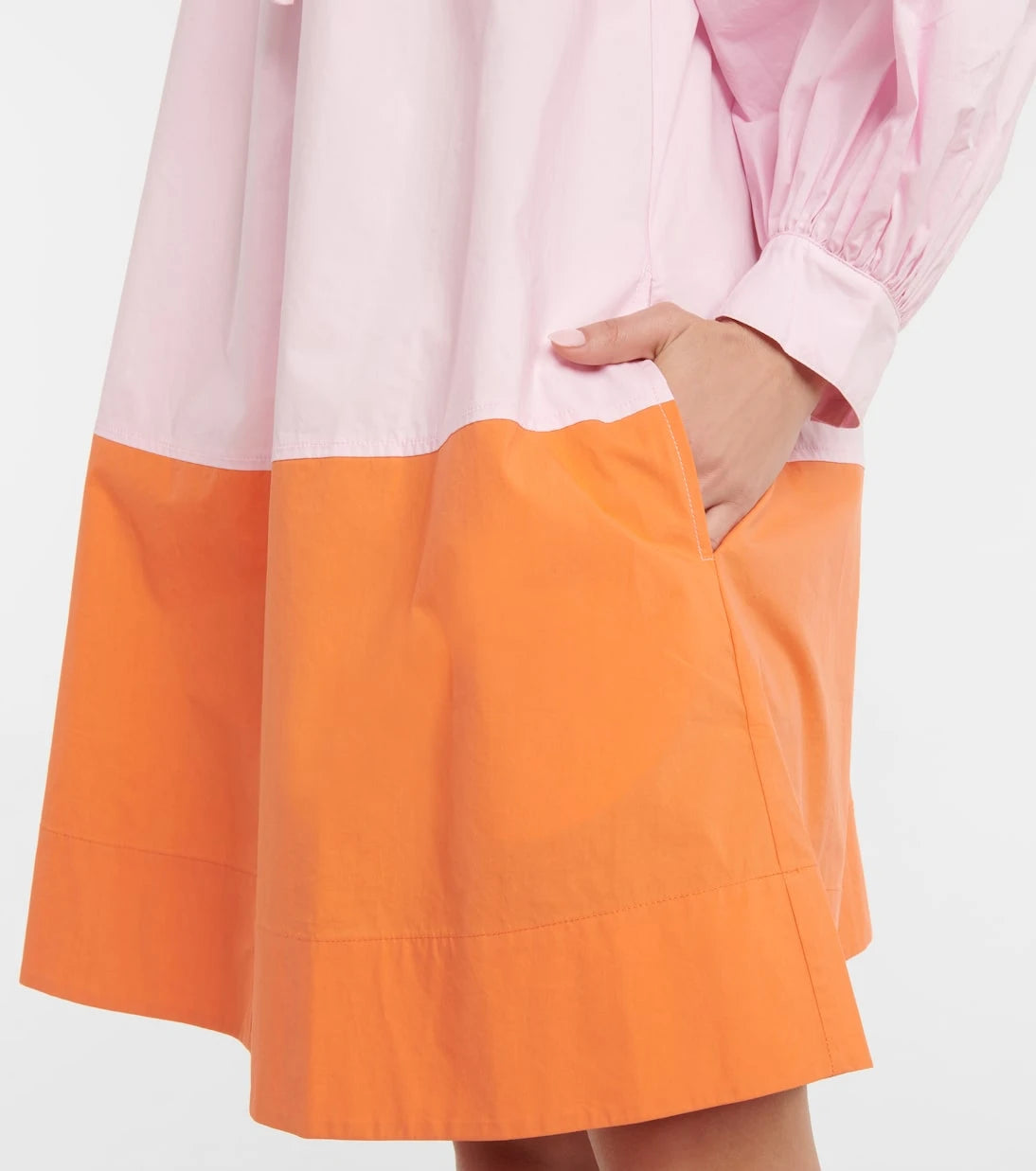 Lee Mathews - Casey cotton poplin minidress