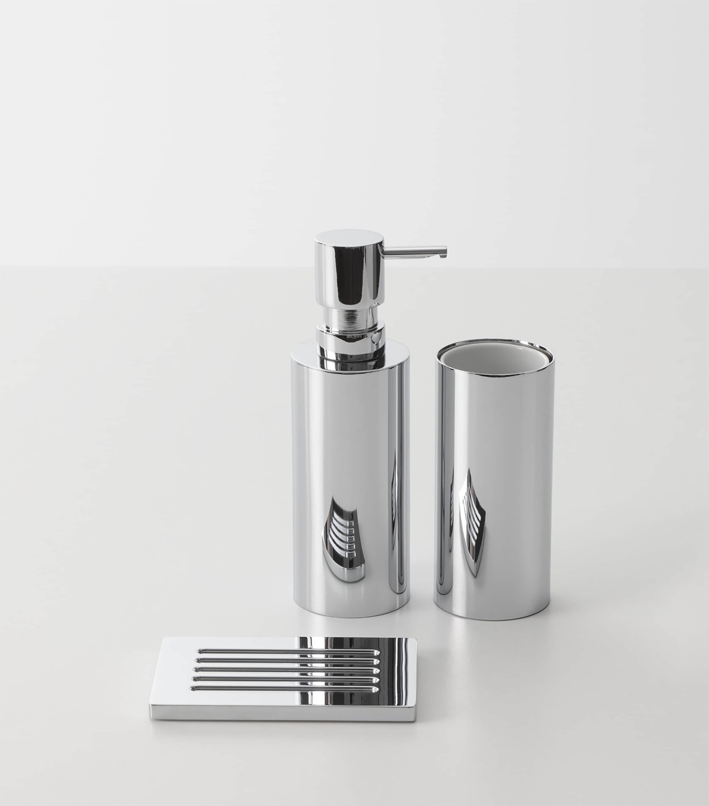 Stainless Steel Round Bathroom Bin